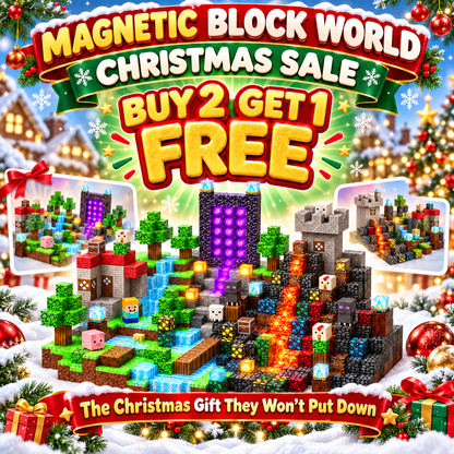 Suvora 200PC Magnetic Building Cubes