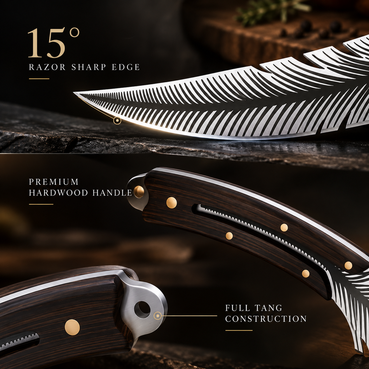 Suvora Kurokami™ Japanese Feather Knife